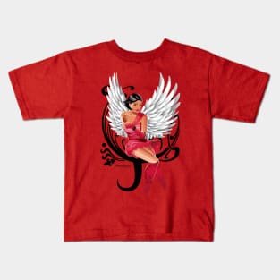 Red Angel Kids T-Shirt